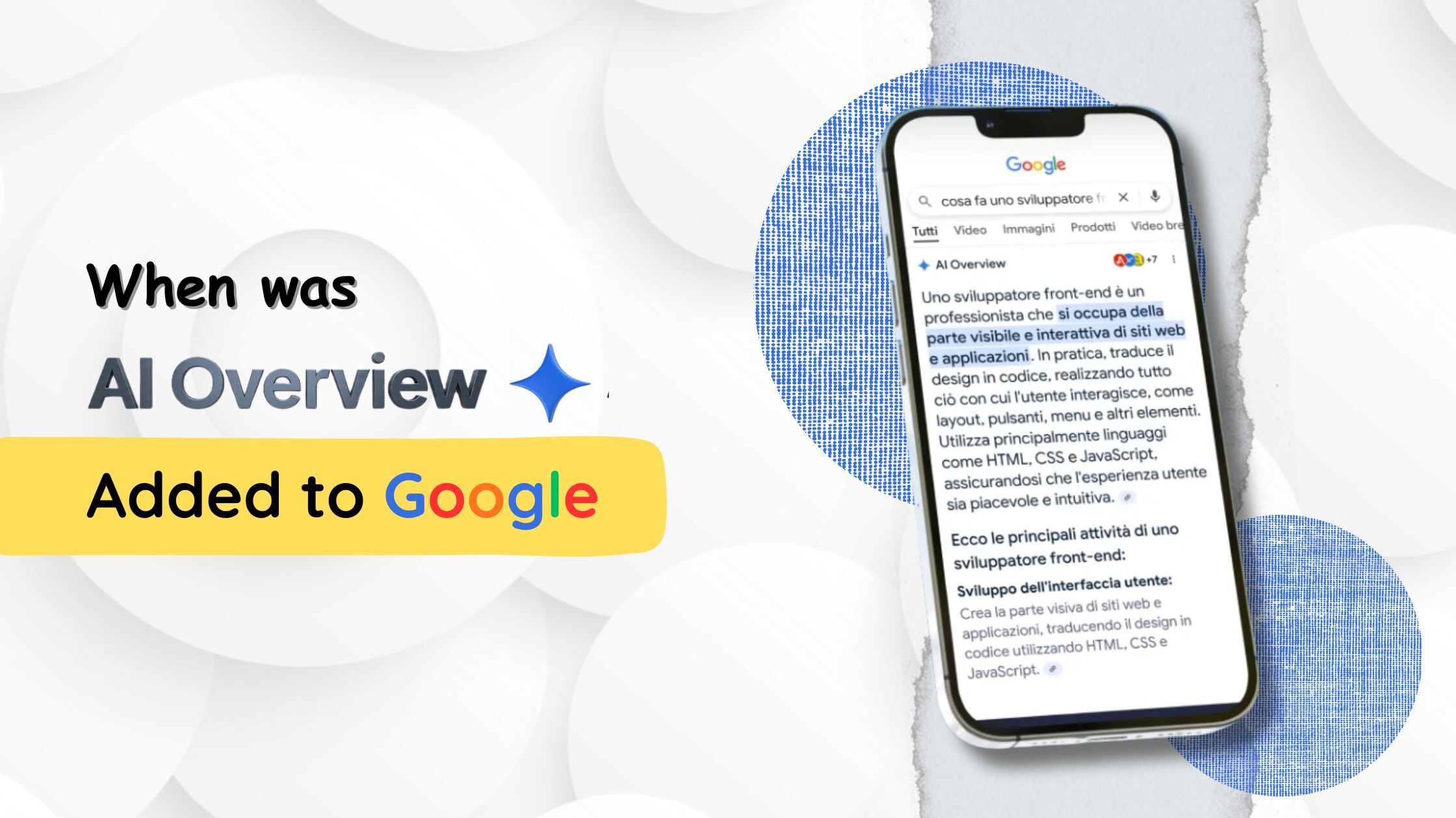 When Was AI Overview Added to Google