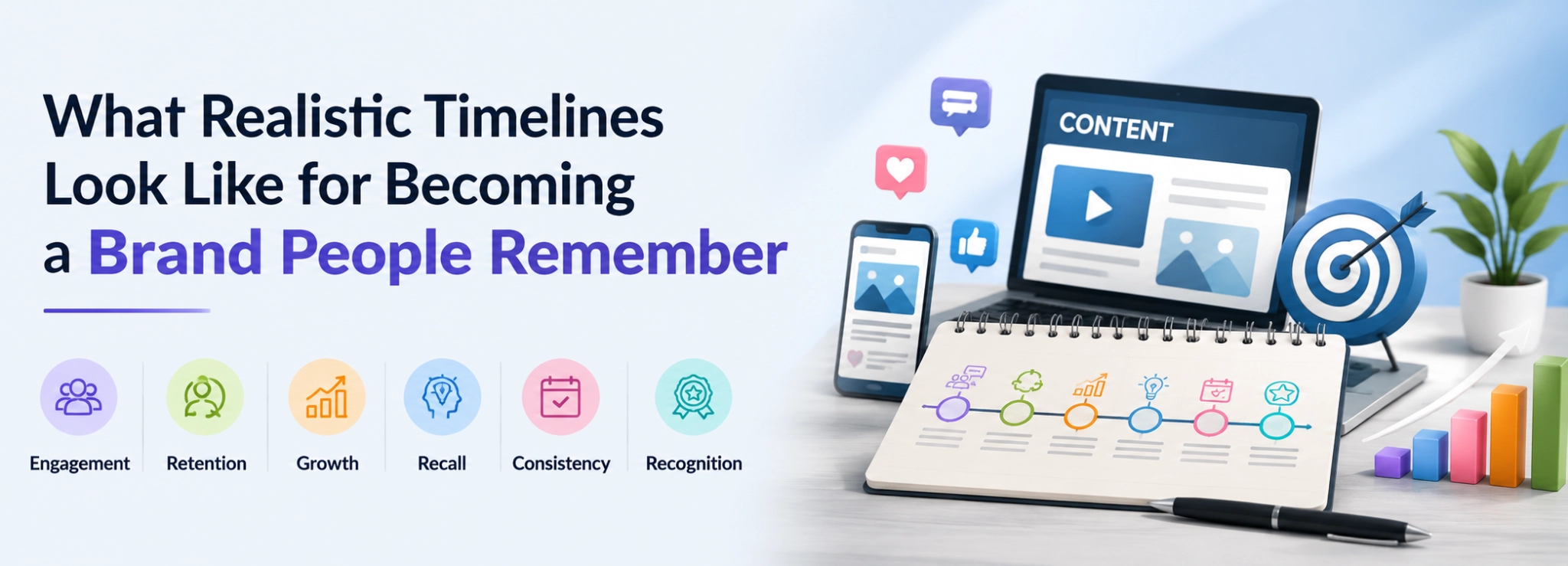 What Realistic Timelines Look Like for Becoming a Brand People Remember